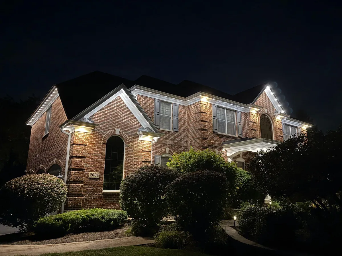 Permanent outdoor lighting