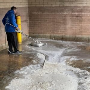 Cement Powerwashing